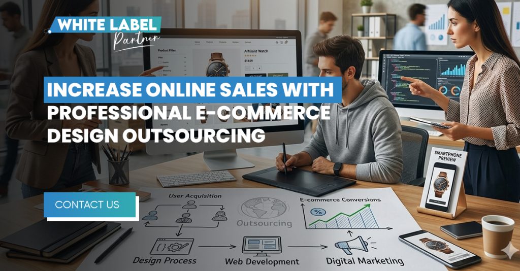 Increase Online Sales with Professional E-Commerce Design Outsourcing