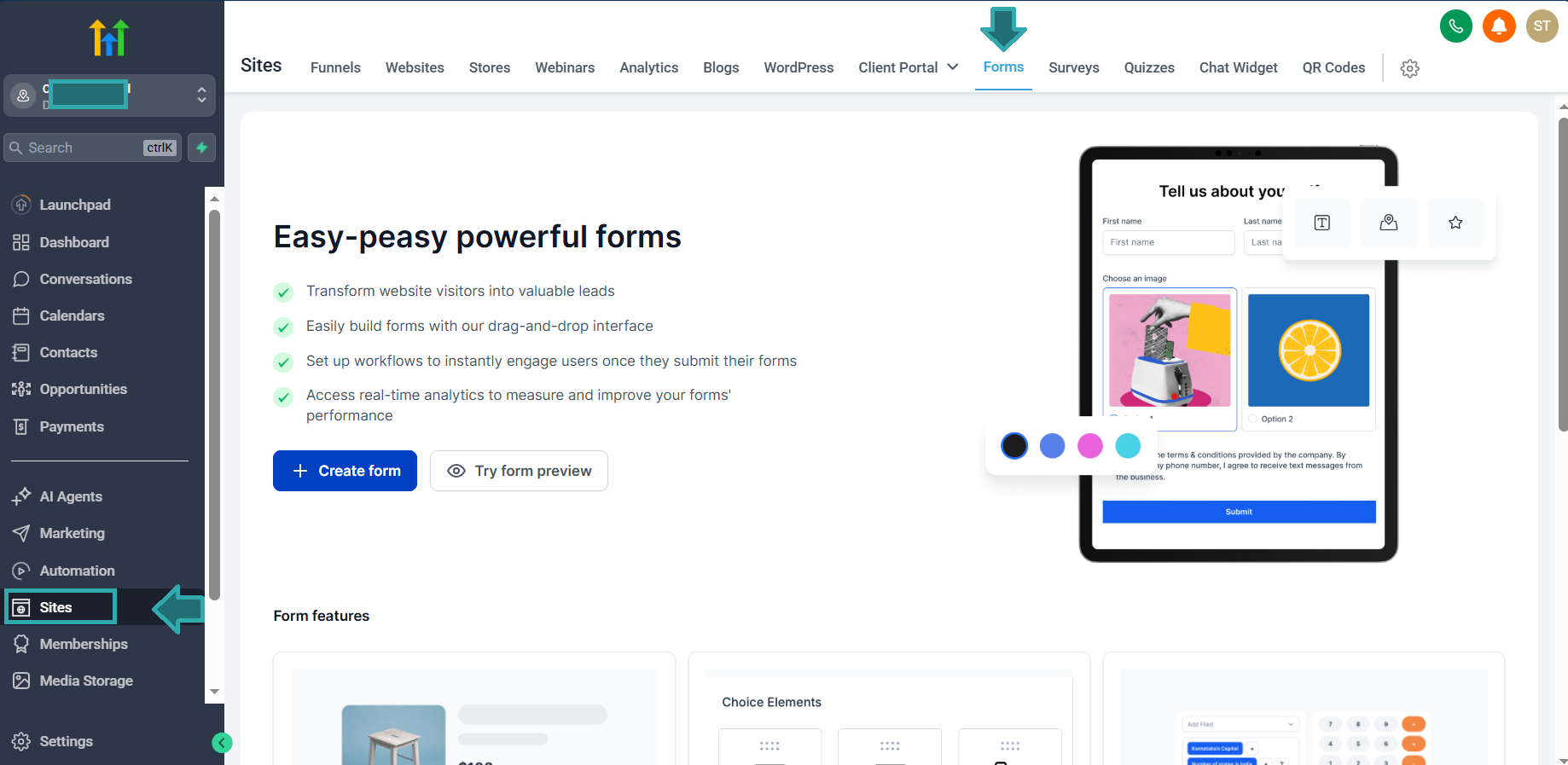 Follow Up Forms