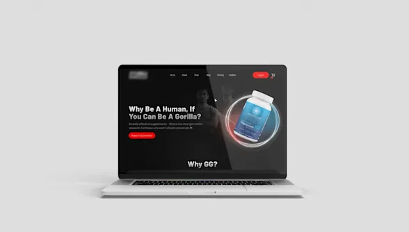 Web Design portfolio sample