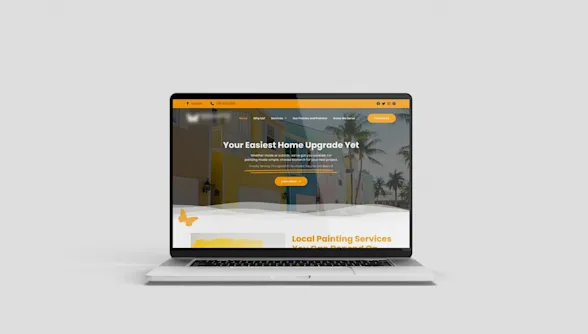 Web Design portfolio sample